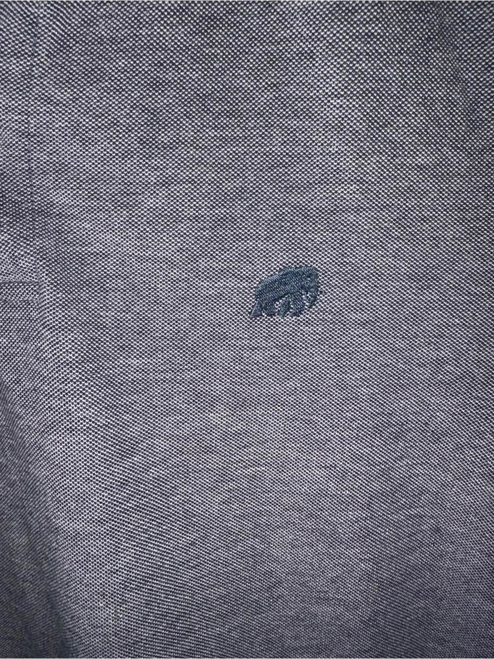 Banana Republic Men's Dark Charcoal Heather Polo